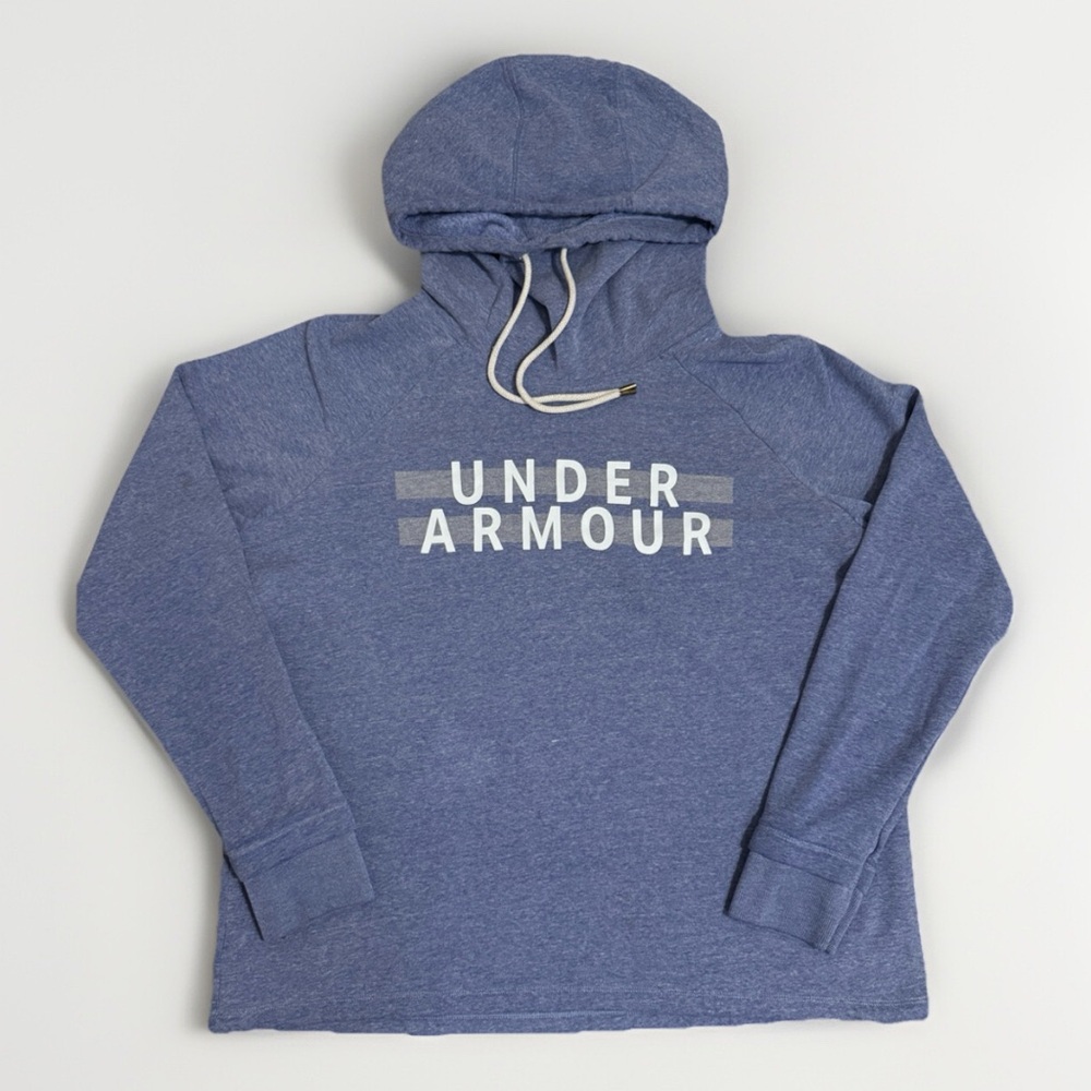 Girls UA Athletic Blue Active 
Cotton Classic Hoodie Size Large